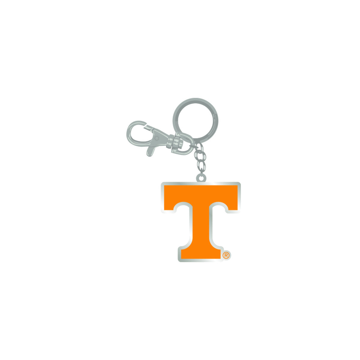 Tennessee Vols Keychain Zamac Logo